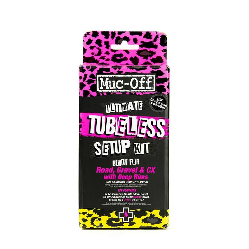 Muc-Off Road 60mm Ultimate Tubeless Setup Kit
