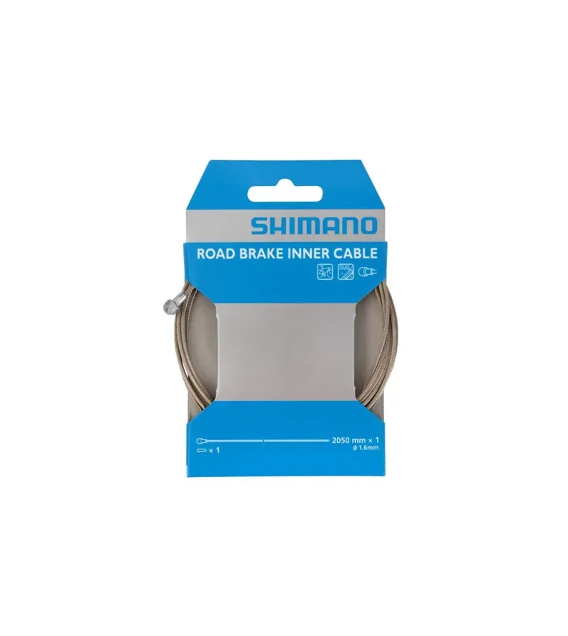 Shimano MTB Brake Inner Cable 1.6x2050mm in Silver-1