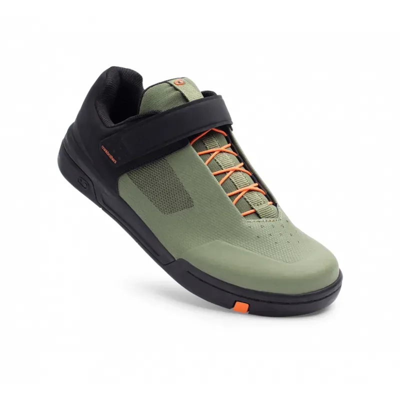 Crankbrothers Stamp Speedlace Green/Black/Orange