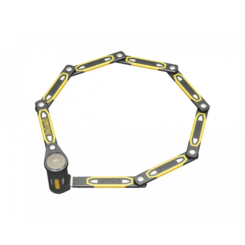 Onguard Heavy Duty Link Plate Lock K9 Black/Yellow
