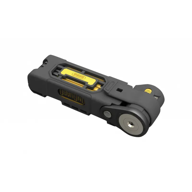 Onguard Heavy Duty Link Plate Lock K9 Black/Yellow-2