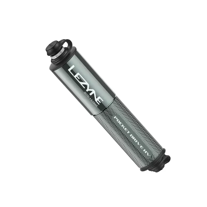 Lezyne Pocket Drive HV Mini Pump in Grey