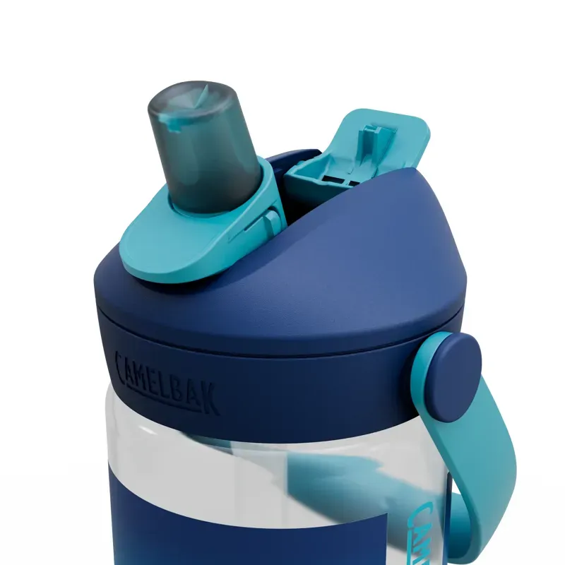 Camelbak Kids Thrive Flip Straw 14oz Bottle in Blue Haze-2