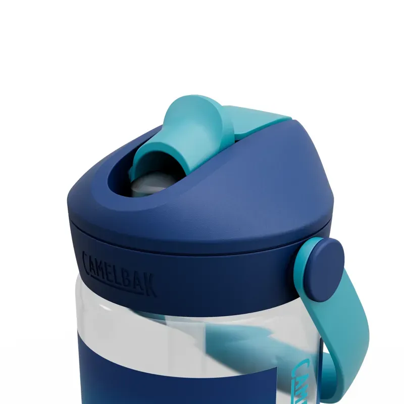 Camelbak Kids Thrive Flip Straw 14oz Bottle in Blue Haze-3