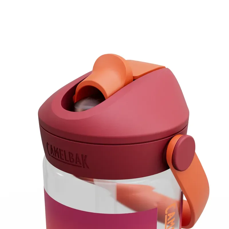 Camelbak Kids Thrive Flip Straw 14oz Bottle in Purple Haze-3