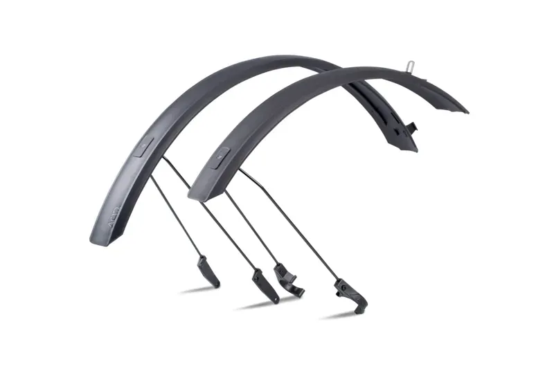 Acid MTB 60 Mudguard Set w/Stays in Black