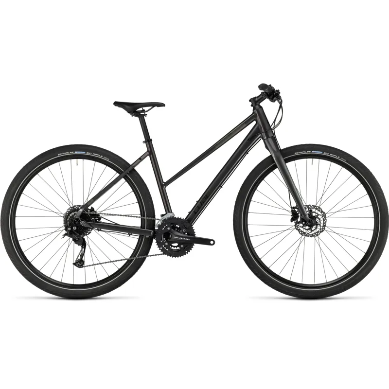 Cube Hyde Trekking Bike in Metal Grey/Black-1