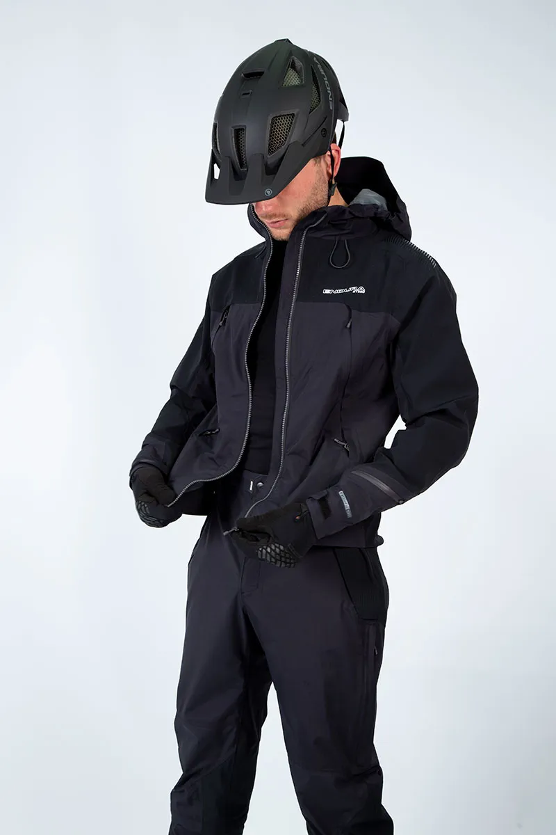 Endura MT500 Waterproof MTB Onesie in Black-6
