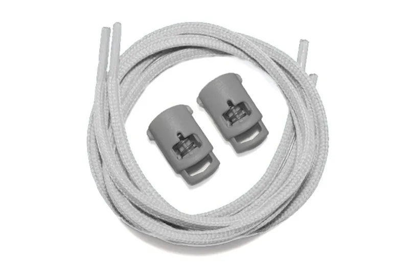 Crankbrothers Coloured Speedlaces in Silver