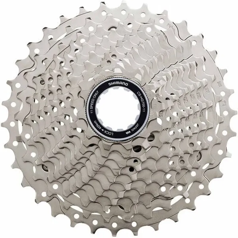 Shimano Cassette HG700 11 Spd 11- 34 Silver teeth