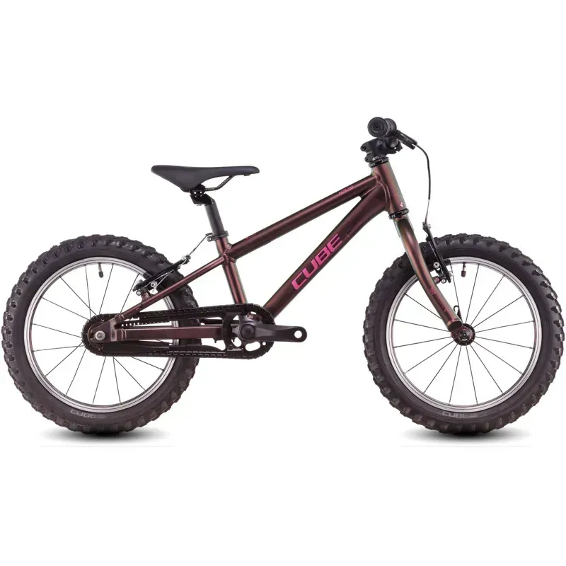 Cube Acid 160 Kids Bike in Molotov/Pink