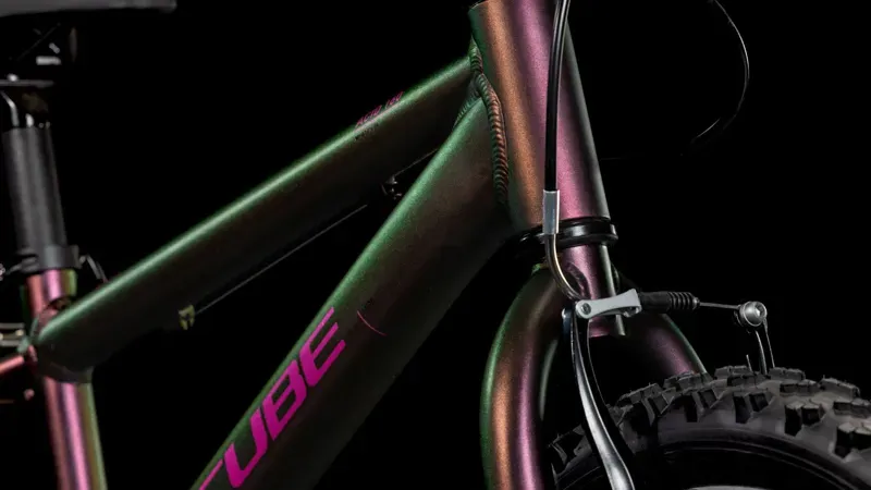 Cube Acid 160 Kids Bike in Molotov/Pink-6