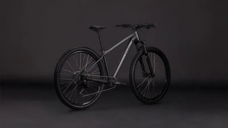 Cube Aim Pro Mountain Bike In Slate Black/Black-1