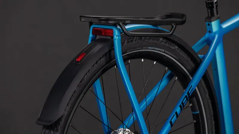 Cube Kathmandu Hybrid Comfort Pro 800 eHybrid Bike in Azure/Black-4