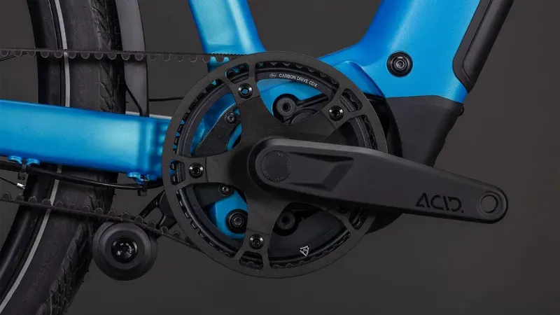 Cube Kathmandu Hybrid Comfort Pro 800 eHybrid Bike in Azure/Black-5