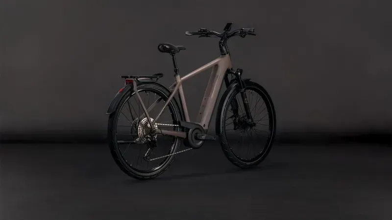 Cube Kathmandu Hybrid EXC 800 eHybrid Bike in Cedar/Chrome-1