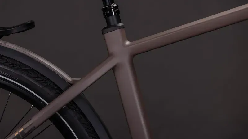 Cube Kathmandu Hybrid EXC 800 eHybrid Bike in Cedar/Chrome-5