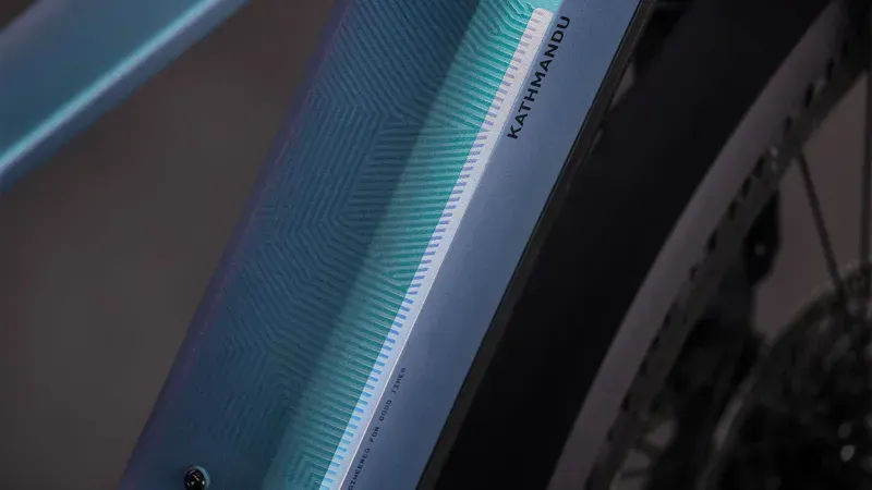 Cube Kathmandu Hybrid EXC 800 eHybrid Bike in Smaragd Grey/Prism-3