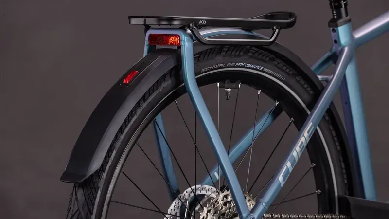 Cube Kathmandu Hybrid EXC 800 eHybrid Bike in Smaragd Grey/Prism-5