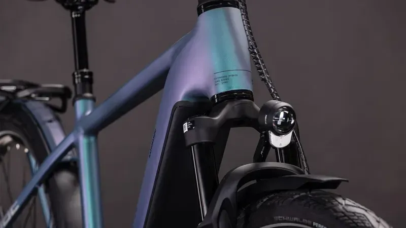 Cube Kathmandu Hybrid EXC 800 eHybrid Bike in Smaragd Grey/Prism-6