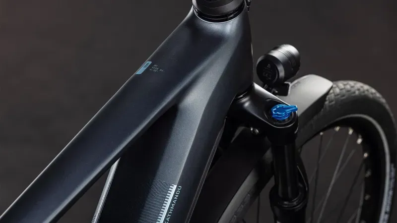 Cube Kathmandu Hybrid One 800 eHybrid Bike in Metallic Grey/Grey-2