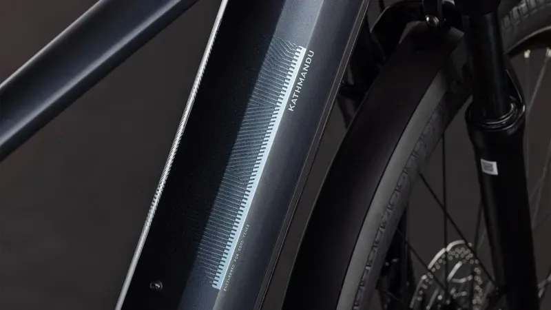 Cube Kathmandu Hybrid One 800 eHybrid Bike in Metallic Grey/Grey-3