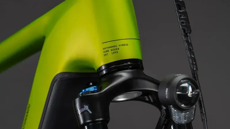 Cube Kathmandu Hybrid Pro 800 eHybrid Bike in Lizard/Black-5