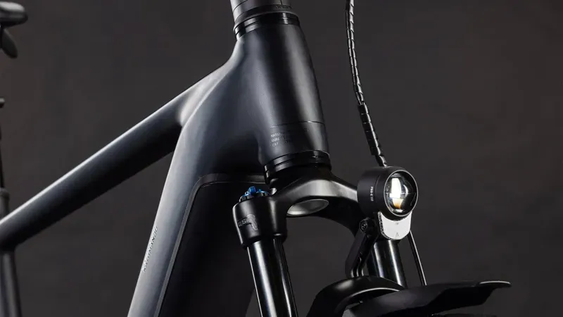 Cube Kathmandu Hybrid Pro 800 eHybrid Bike in Sunglow/Chrome-5