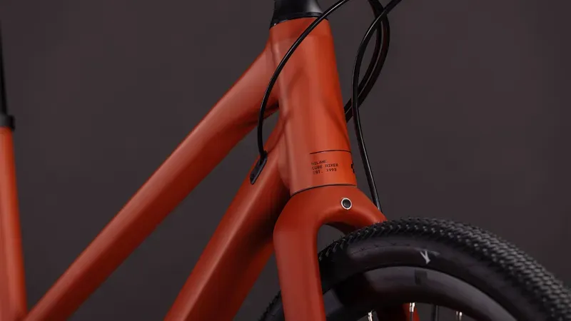 Cube Nulane Race Gravel Bike in Amber/Black-13