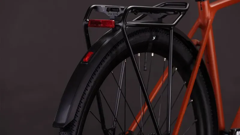 Cube Nulane Race FE Gravel Bike in Amber/Black-3