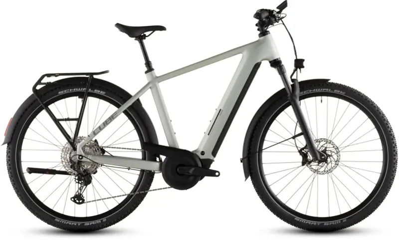 Cube Nuride Hybrid Exc 800 E-Hybrid Bike In Lemon Grass/Reflex