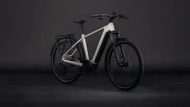 Cube Nuride Hybrid Exc 800 E-Hybrid Bike In Lemon Grass/Reflex-1