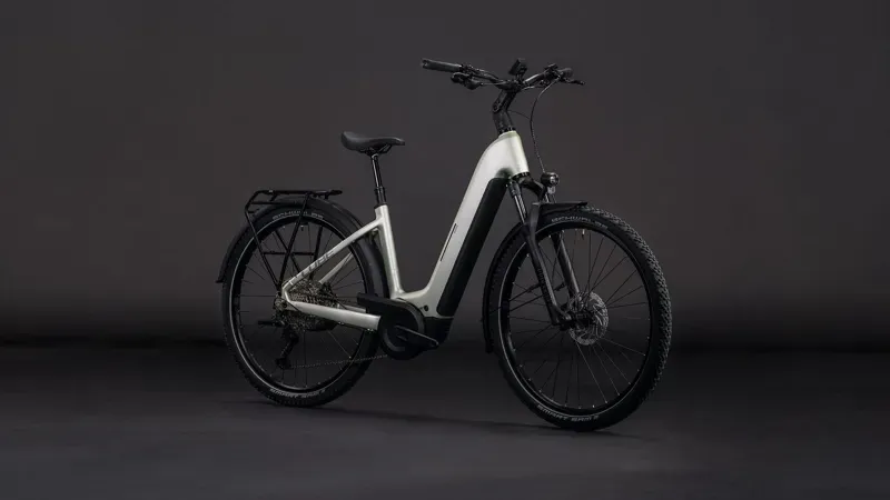 Cube Nuride Hybrid Exc 800 E-Hybrid Bike In Lemon Grass/Reflex-5