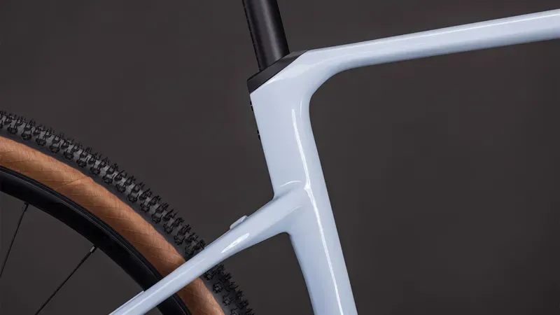 Cube Nuroad Hybrid C:62 SLX 400x E-Gravel Bike in Ice Blue/Prism-4