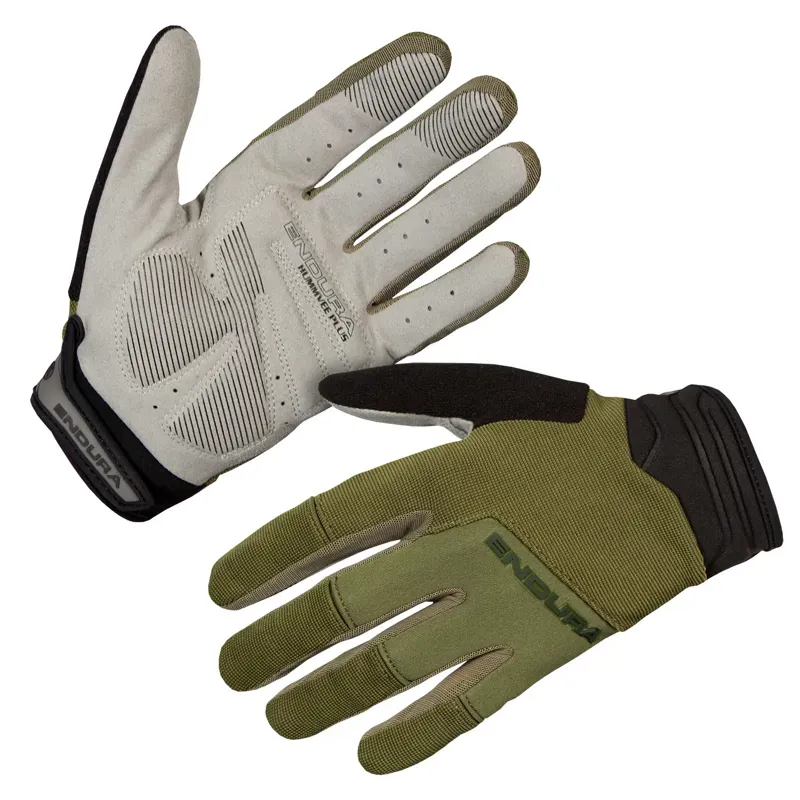 Endura Hummvee Plus II Gloves in Olive Green