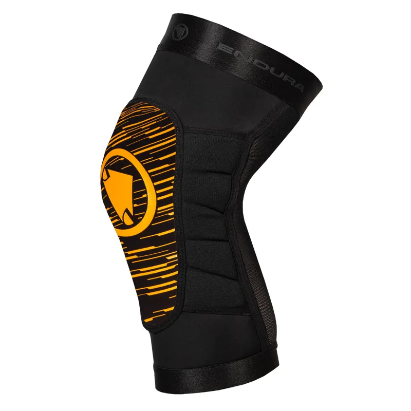 Endura SingleTrack Lite Knee Protector II in Orange