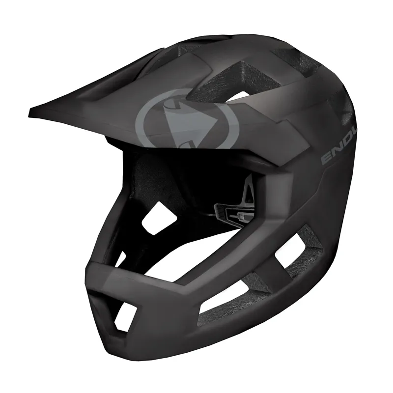 Endura SingleTrack Full Face Helmet in Black