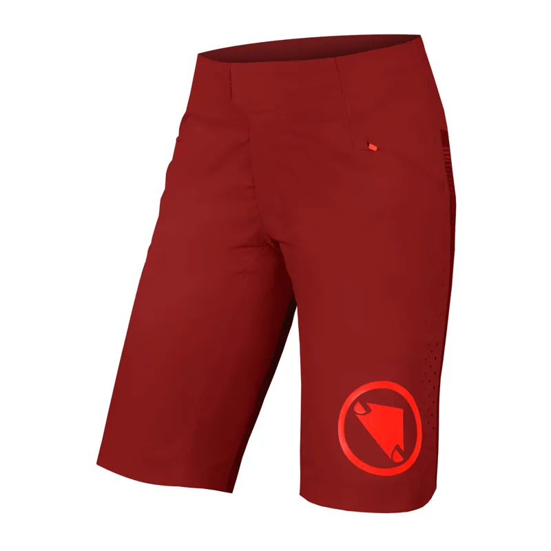 Endura Women's SingleTrack Lite Shorts in Cayenne