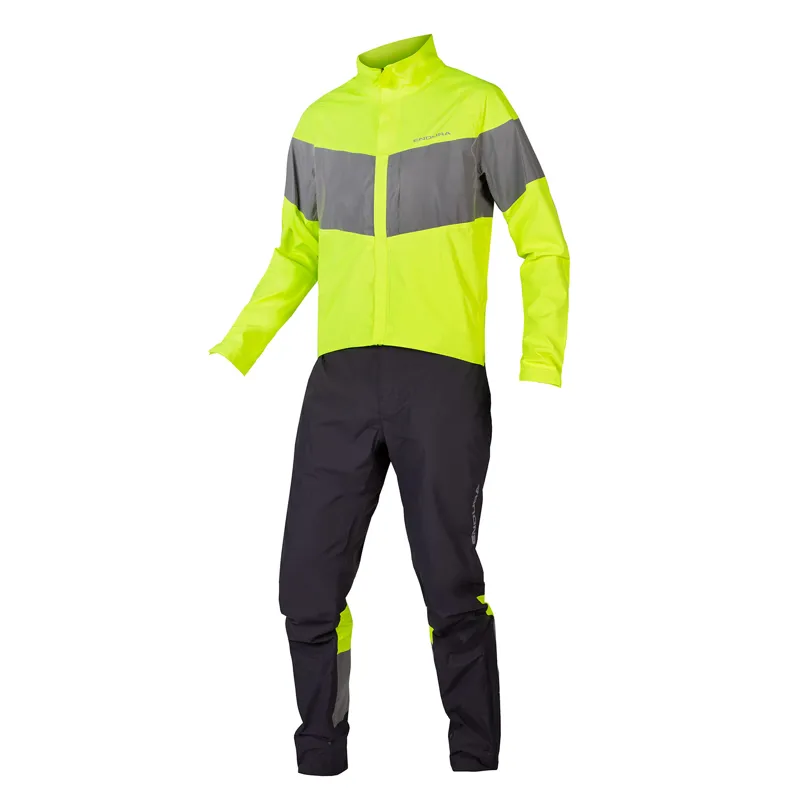 Endura Urban Luminite Waterproof One Piece in Hi-Viz Yellow 