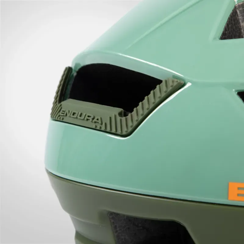 Endura SingleTrack Full Face MIPS Helmet in Tweed Green-4