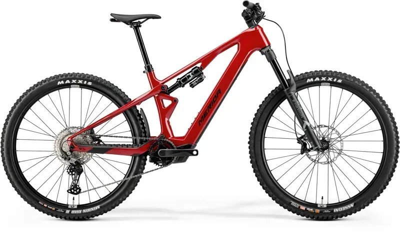 Merida eOne-Sixty 6000 E-MTB in Heritage Red/Black