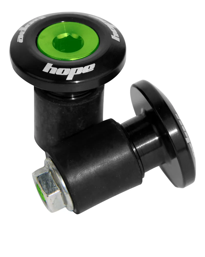 Hope Grip Doctor Handlebar Plugs in Factory