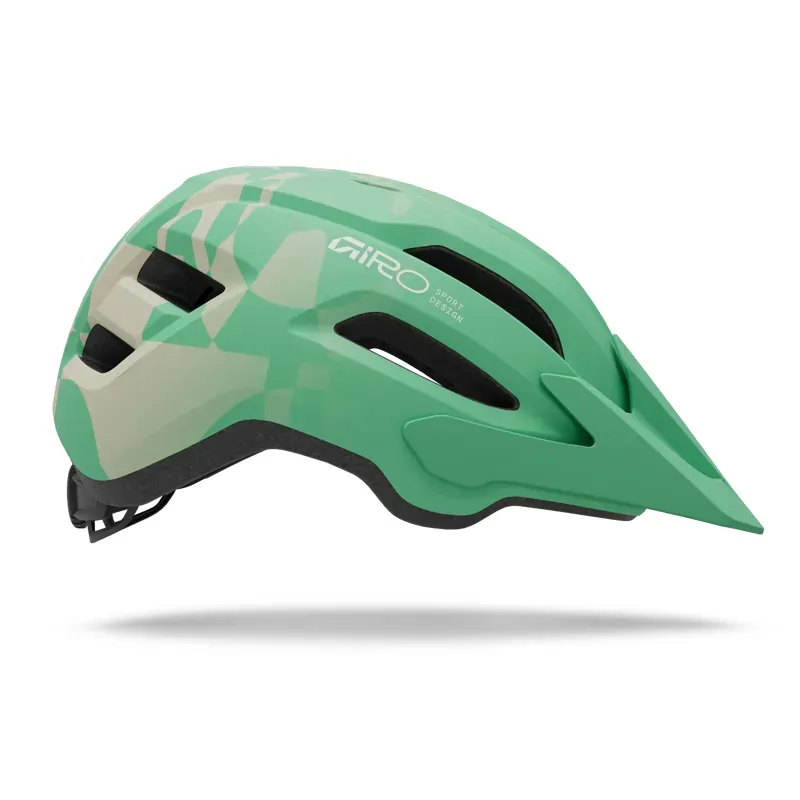 Giro Fixture Mips II Youth Helmet in Green Rush-2