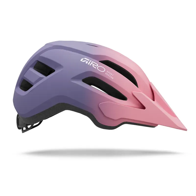 Giro Fixture Mips II Youth Helmet in Matte Pink/Purple-2