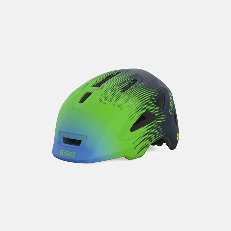 Giro Scamp II Helmet in Blue/Green Towers