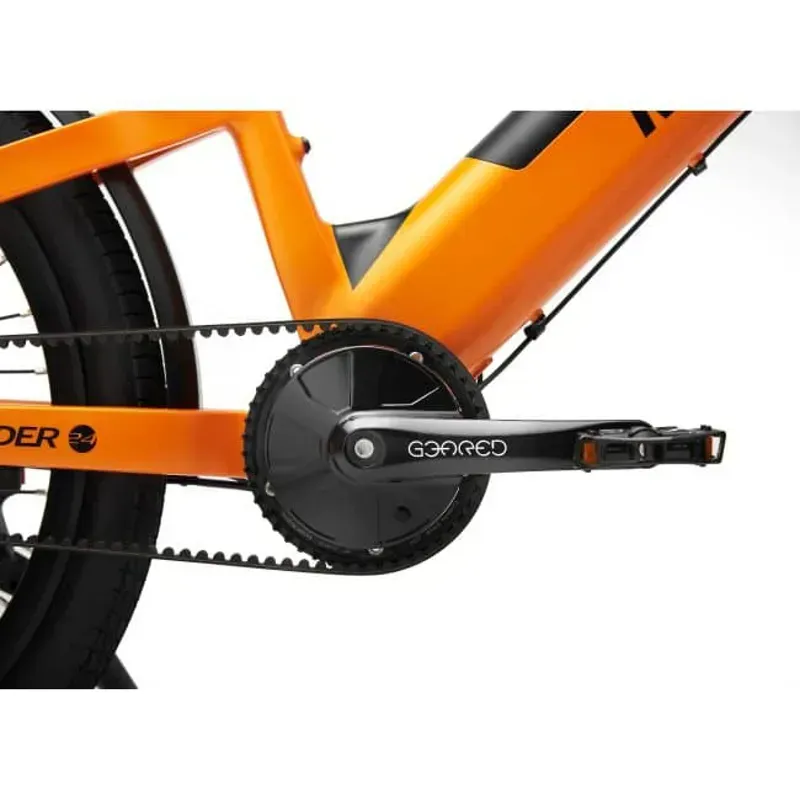 MiRider GB3 24 Compact Step-Through E-Bike In Ember Orange-1