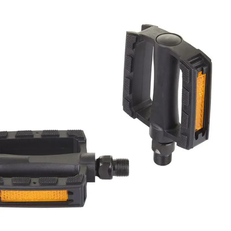 M Part Resin  9/16 Inch Thread Youth Pedals in Black