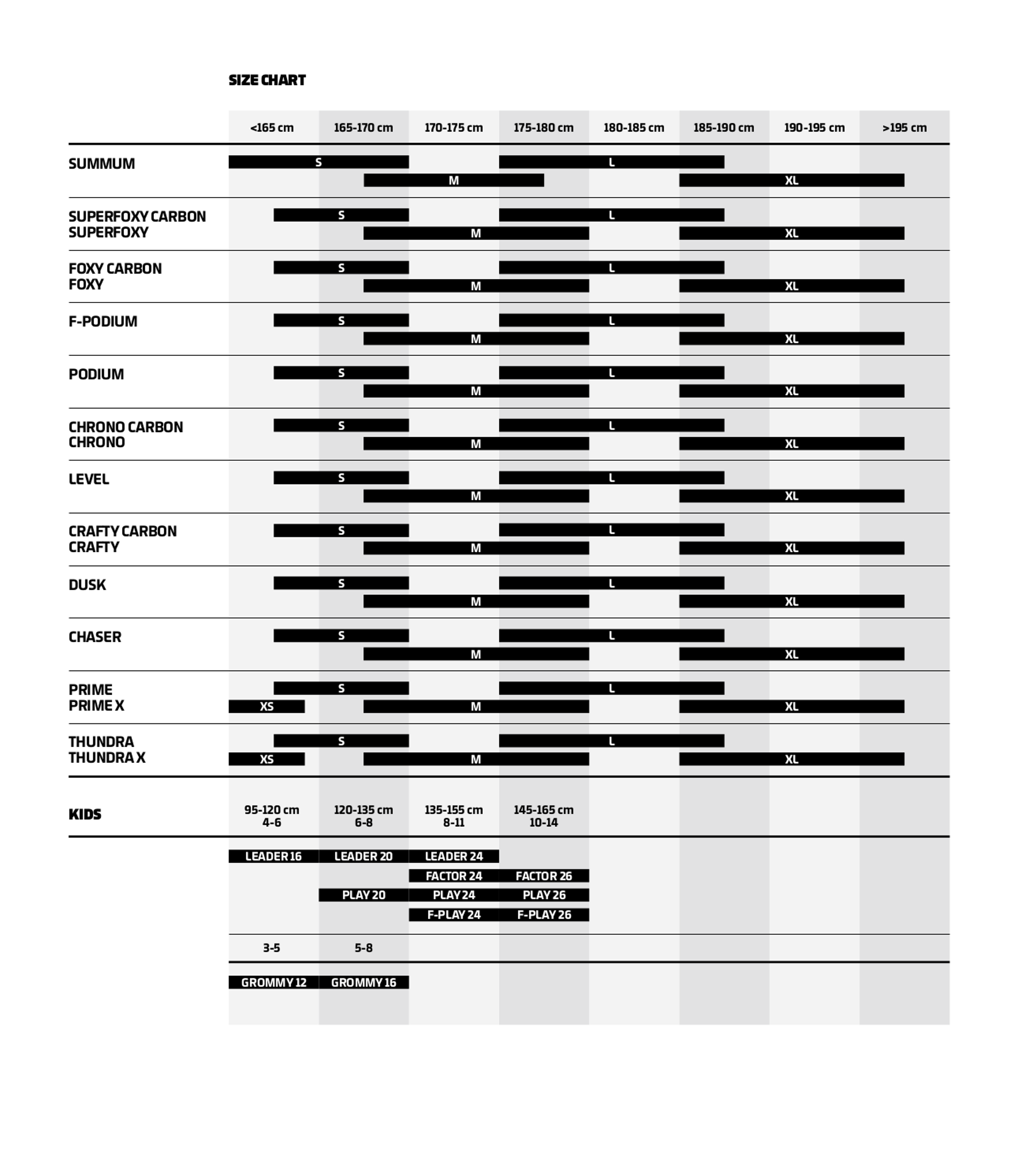 Size guide