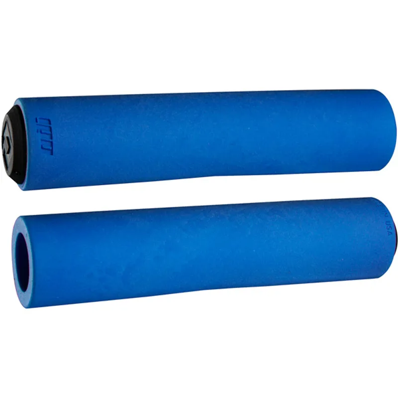 Odi Float Slip On Mountain Bike Grips in Blue