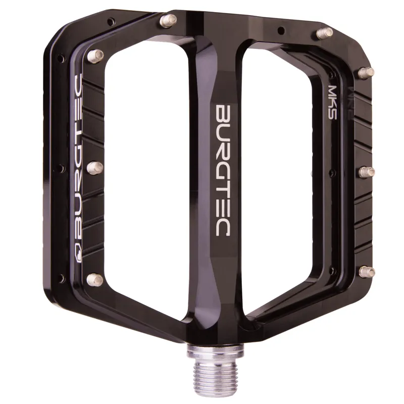 Burgtec Penthouse Flat MK5 Pedals - Burgtec Black